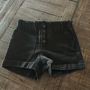 RSQ BLACK JEAN SHORTS GIRLS SIZE 16 GREAT COND. BUNDLE TO SAVE